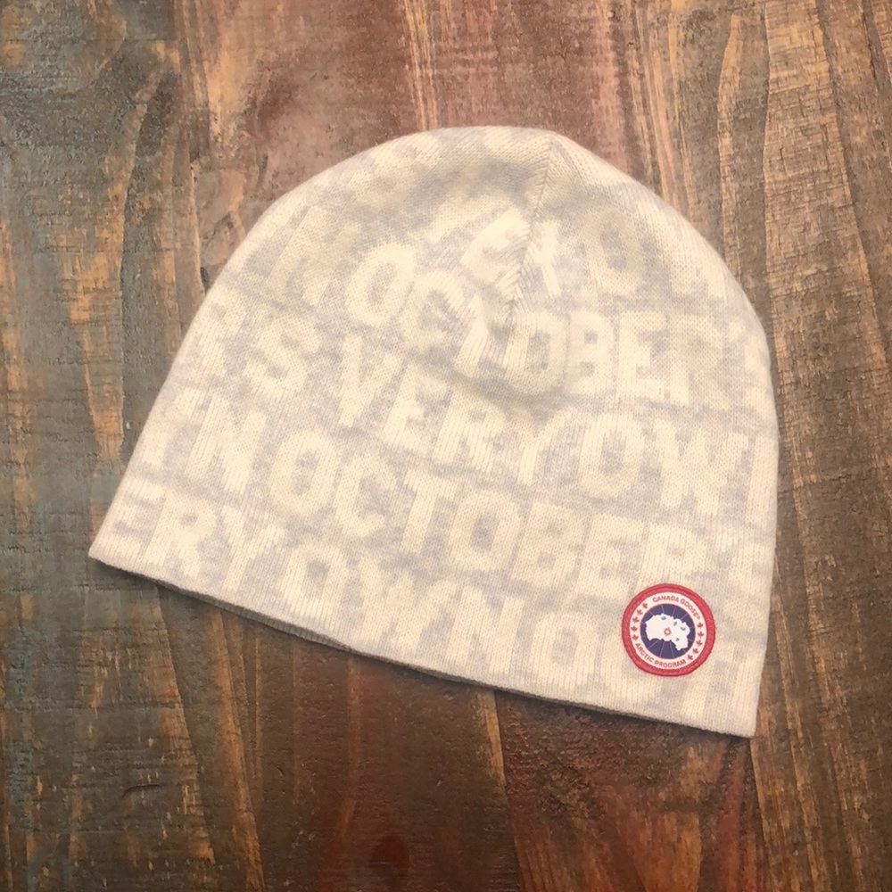 OVO x Canada Goose Heather Grey Beanie